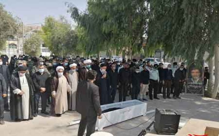 پیکر جانباز احمد طهماسبی در قم تشییع و به خاک سپرده شد پیکر جانباز احمد طهماسبی در قم تشییع و به خاک سپرده شد